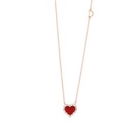 Necklace Damiani Woman Belle Epoque in Gold Diamante 0.13 Ct 20108940 - 20108940